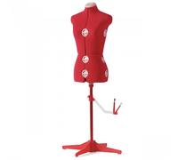 MANICHINO SARTORIALE REGOLABILE DF150 SINGER RED - BUSTO DA SARTA SMALL MEDIUM