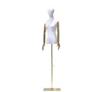 Manichino Sartoriale Regolabile Donna Viene Fornito con Una Bellissima Base in Metallo, Le Articolazioni Delle Mani Elettrolitiche Sono Flessibili, Manichini Donna Negozio Abbigliamento per Abbigliame