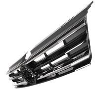 MANICHINO TRA I FARI (CALANDRA) NERO + CROMATO PER VW TIGUAN II 16-20