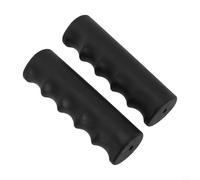 Manici Gomma Resistenti Meteo per Cantiere e per orto Manici(118 x 22mm) | Diametro interno 30mm, vestibilità per sicura, per superficie scanalata, presa stabile, per tubi rotondi