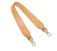 Manici Per Borse In Pelle Tracolla Per Borsa A Tracolla Lunga 60Cm Cintura Per Borsa Di Ricambio Con Fibbia In Oro Argento, Giallo, Fibbia d'oro