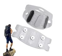 - Manici per la neve - Tenuta perfetta per tutta la stagione, impugnature antiscivolo per neve a 5 artigli, copriscarpe antiscivolo | Tacchetti di trazione, buona elasticità, punte per , da