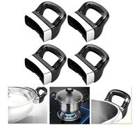 Manici Per Pentole A Pressione Ricambi Manici Per Pentole Manico Padella Removibile Universale Set Di Manici Per Pentole Per Zuppe Vaporiere Lattiere Manici Per Padelle Protezione Dal Calore