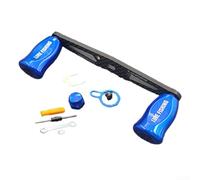 Manico a bilanciere per mulinello da pesca in fibra di carbonio diritto esteso per mulinelli da colata DAIWA e ABU con apertura del braccio oscillante 8x5mm, regolazioni affidabili della bobina (mano