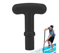 Manico A T Per Pagaie,Impugnatura Ergonomica Curvata a T Per Remi | Pezzo Di Ricambio Per Imbarcazione Per Attività Acquatiche Esplorazione Laghi Deriva Fluviale Pesca Canoa Paddleboarding