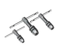 Manico a T Rubinetto Chiave Set 3pc - Sealey AK9799 Nuovo