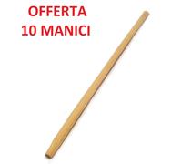 MANICO BADILE FORCA PALA CURVO IN FAGGIO CM 140 10 PZ
