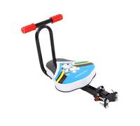 (Manico blu) Sedile anteriore per monopattino elettrico per bambini, sella per bicicletta, pieghevol