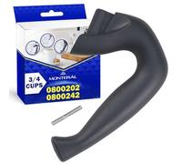 Manico Caffettiera con Perno con Codice Originale 0800202 0800242 per Bialetti Moka Express 3/4 Tazze - Garanzia di 10 Anni - MONTERAL