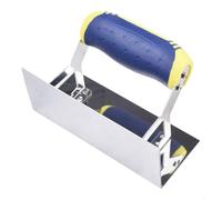 Manico comodo e formato curvo per intonaco, cemento e finitura in stucco, durevole, in acciaio inox Norivet, gadget con set (c)