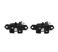 Manico del portellone, fermo del portellone, mantello 2 pcs per la maniglia del fermo con buco della serratura, cornice di sollevamento del bagagliaio della porta posteriore per