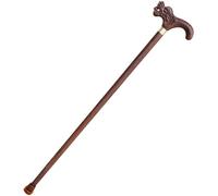Manico del rubinetto di canna in legno Wenge Walking Stick Old Man stampies Solid Woodwalking Aiuto a piedi, Ideale marrone per uomini o donne con Lifesty Outdoor Active Decorate Aqiong
