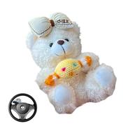 Manico del tergicristallo bambola decorativa - comodo ornamento della presa del tergicristallo | Adorabili ornamenti per bambole peluche per interni per auto | Orso peluche giocattolo per