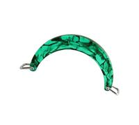 Manico Della Borsetta Delle Resine Alla Con Fibbie Metallo Per La Creazione Borse Fatte A Mano Le Forniture Forniture Ergonomiche A Metà Rotonda Maniglia