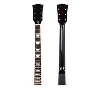 manico della chitarra Manico Per Chitarra A 22 Tasti, Manico Per Chitarra In Legno Di Acero, Palissandro, Finitura Nera Solida, Per Chitarra Elettrica