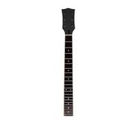 manico della chitarra Manico Per Chitarra In Acero Con Inserto A Pois Bianchi. Sostituzione Del Manico Per Chitarra Elettrica