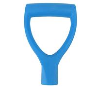 Manico della pala in plastica durevole D Impugnatura Design ergonomico per la massima resistenza della presa ed efficienza negli strumenti di scavo di rimozione della neve del (Nero) (Rosso) (Giallo)