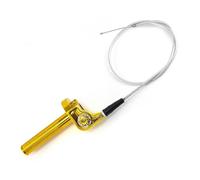 Manico dell'acceleratore universale per manubrio motociclistico da 7/8 pollici compatibile con varie bici e ATV di sterro tra cui modelli come Acerbis CRF Titan(Gold-1)