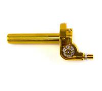 Manico dell'acceleratore universale per manubrio motociclistico da 7/8 pollici compatibile con varie bici e ATV di sterro tra cui modelli come Acerbis CRF Titan(Gold)