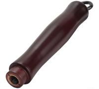 Manico di ricambio in legno di faggio per wok con design di montaggio a foro singolo, ottimizzato per isolamento termico e maneggevolezza stabile