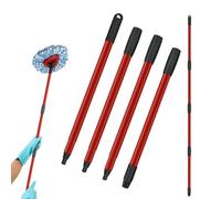 Manico di ricambio per mocio Vileda Spin Mop - 4 sezioni scalabile Mop Stick, compatibile con Vileda Spin Mop Base - Turbo 2-in-1 Mop Head Handle