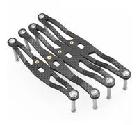 Manico di ricambio per mulinello da pesca in fibra di carbonio per mulinelli dritti per baitcasting, per migliorare la gestione e il controllo della bobina (D)