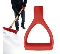 Manico di ricambio per pala - Impugnatura ergonomica a D per attrezzi da giardino, resistente con texture antiscivolo, supporto per le mani, per scavare rastrelliera neve rimozione cantiere accessorio