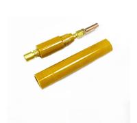 Manico di ricambio per spazzola di saldatura con testine M6 M8 M10, progettato per la pulizia professionale della saldatura, materiale bachelite, confezione singola (M6)