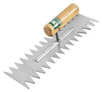 Manico ergonomico in acciaio inossidabile di qualità professionale for il riempimento fessure edili con cemento o stucco(D)