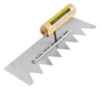 Manico ergonomico in acciaio inossidabile di qualità professionale for il riempimento fessure edili con cemento o stucco(A)