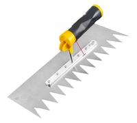 Manico ergonomico in acciaio inossidabile di qualità professionale for il riempimento fessure edili con cemento o stucco(I)