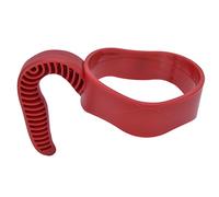Manico Ergonomico in Plastica per Tazza per Bottiglie da 20 Oz-30 Oz, Si Adatta Saldamente Ai Bicchieri, per Pazienti Affetti da Artrite/diabete, Senza BPA, Facile da Pulire, per (Rosso)