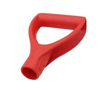 Manico ergonomico per pala, ricambio con impugnatura a D nera, impugnatura ergonomica a D per la sostituzione della pala, accessorio da giardino per scavare rastrelliere da neve, durevole