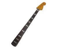Manico for basso in legno di rosa a 20 tasti. for chitarra JAZZ BASS in acero giallo