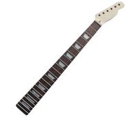 Manico for chitarra in acero fai-da-te 22 tasti 25,5 pollici parti for elettrica intarsio trapezoidale