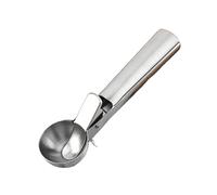 Manico for cucchiaio da gelato in acciaio inossidabile for sorbetto, dessert congelato, cucina di casa(L)