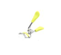 Manico giallo Donna Eye Curling Piegaciglia Pettine Clip Strumento for trucco di bellezza Piegaciglia