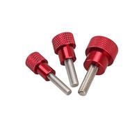 Manico in lega di alluminio e filettatura in acciaio inox, con viti ad alette zigrinate a gradini M3 M4 M5 M6 M8 M10(1 PCS,M5x40-D16x20)