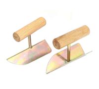 Manico in legno muro Esterno Interno angolo interno cazzuola Tono bronzo