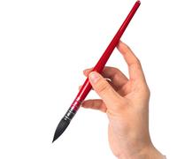Manico in legno Pennello per acquerello Setole di Nylon Per Acrilico Guazzo Pittura A Olio Fine Dettaglio Miniatura Professionale Set di Pennelli