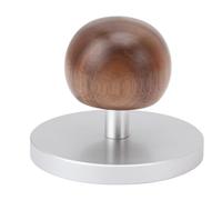 Manico in legno per pressino per caffè, piccolo strumento per pressare il caffè Pressa per caffè espresso per fondi di caffè Accessorio per macchine da caffè espresso (58 mm)
