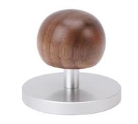 Manico in legno per pressino per caffè, piccolo strumento per pressare il caffè Pressa per caffè espresso per fondi di caffè Accessorio per macchine da caffè espresso (51 mm)