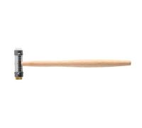 Manico in legno preciso del martello a doppia testa per l ' accordatura strumenti e le riparazioni domestiche Artigianato accurato, design leggero, manico in legno