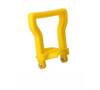 Manico in plastica, per grandi brocche d'acqua, resistente in polipropilene con impugnatura ergonomica, sollevatore portatile, per uso domestico, compatibile con filettatura standard (giallo)