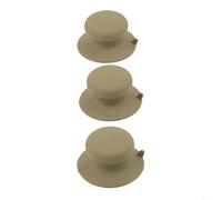 Manico in silicone a forte ventosa per coperchi comuni con design resistente al calore, fornisce una presa stabile e utilizzabile come supporto per cellulare per comodità (cardico)