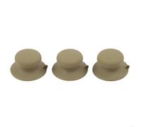 Manico in silicone anti-scottatura con forte ventosa per coperchi di pentole, materiale resistente al calore garantisce sicurezza, può essere utilizzato come supporto per cellulare (nero)
