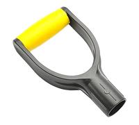 Manico leggero in PVC con impugnatura migliorata, impugnatura ergonomica per una facile sostituzione su attrezzi da giardino e neve, manico resistente alle intemperie