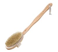 Manico lungo corpo spazzola con setole naturali media resistenza,