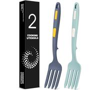 Manico lungo flessibile in silicone, strumento di cottura resistente al calore, da 29 cm, miscelatore antiaderente per ingredienti, purea di cibo, frusta per uova (GT)