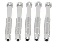 Manico magnetico per cacciavite in lega di alluminio per strumenti di riparazione di precisione - Supporto ergonomico per punte esagonali da 90 mm compatibile con punte standard da 4 mm (3/25"), set